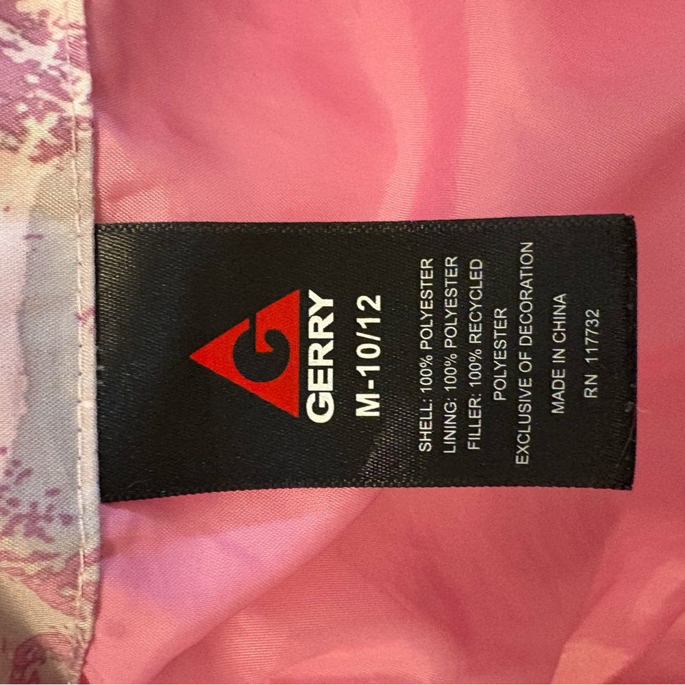 Gerry Weber Black and Pink Puffer Jacket for Kids - Picture 3 of 9